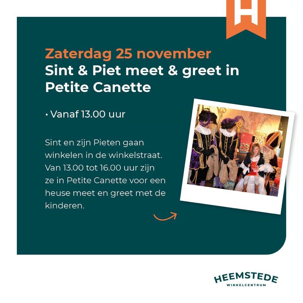 Sinterklaas En Pieten In Onze Winkelstraat Heemstede Winkelcentrum