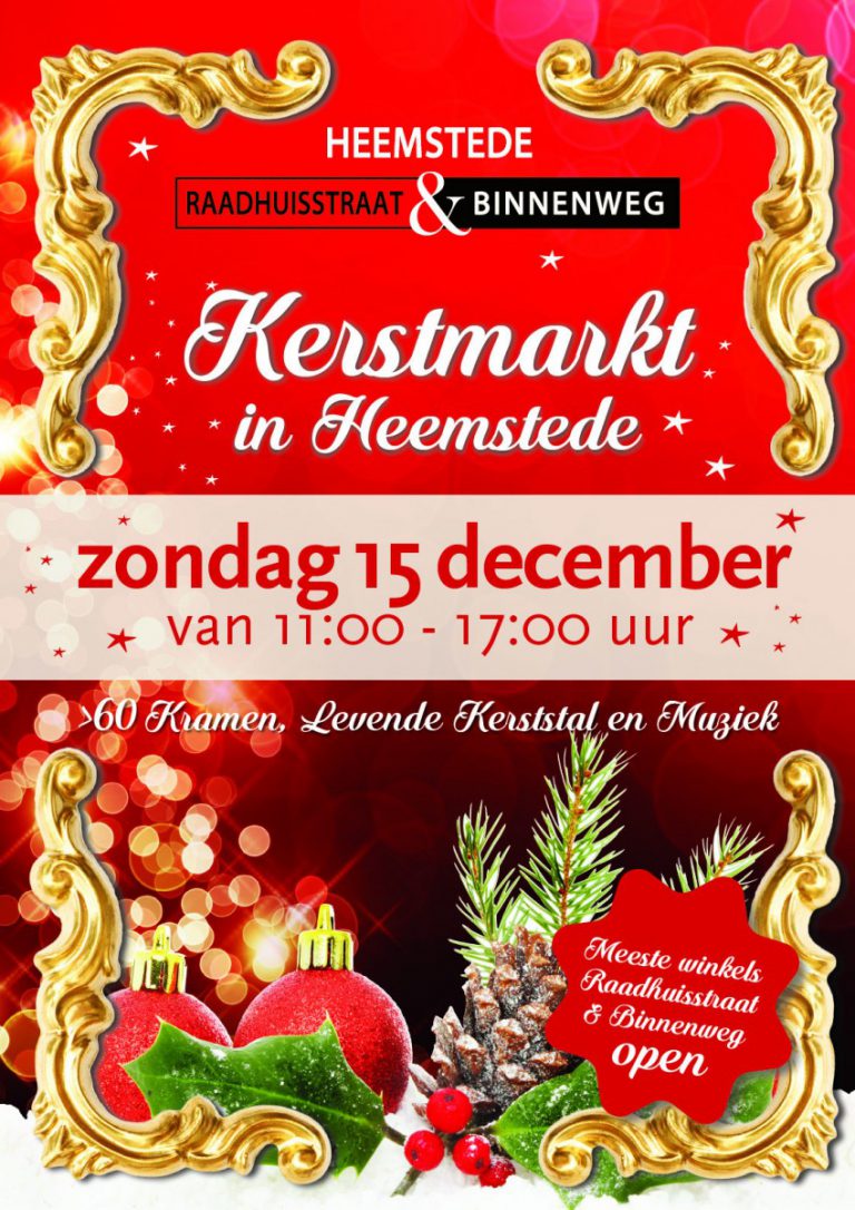 Kerstmarkt Heemstede winkelcentrum