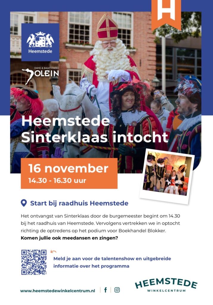 Sinterklaas zoekt Heemsteeds talent!